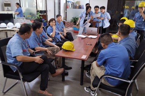 公司舉辦了一場生產(chǎn)知識競賽